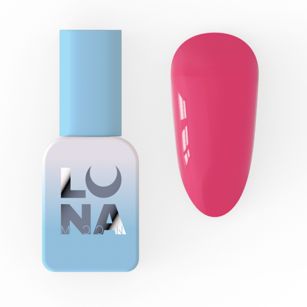 Гель-лак LUNA Color №151, неоновий червоно-кораловий, 8 мл