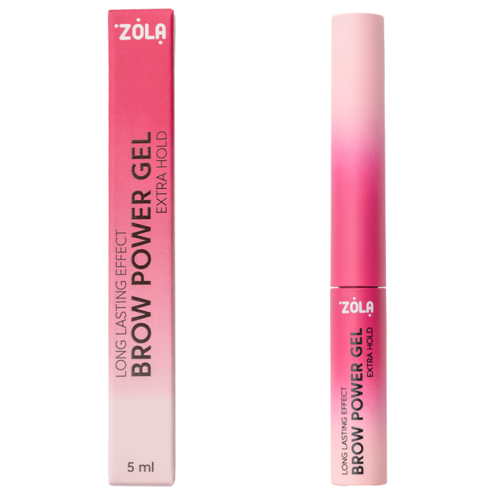 ZOLA Brow Power Gel - гель для укладки бровей, 5 мл