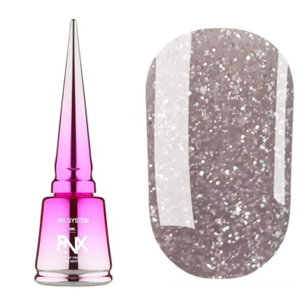 Pinx Liquid Builder Gel Paris Chic №001 - рідкий гель для моделювання, кремовий з шиммером, 8 мл