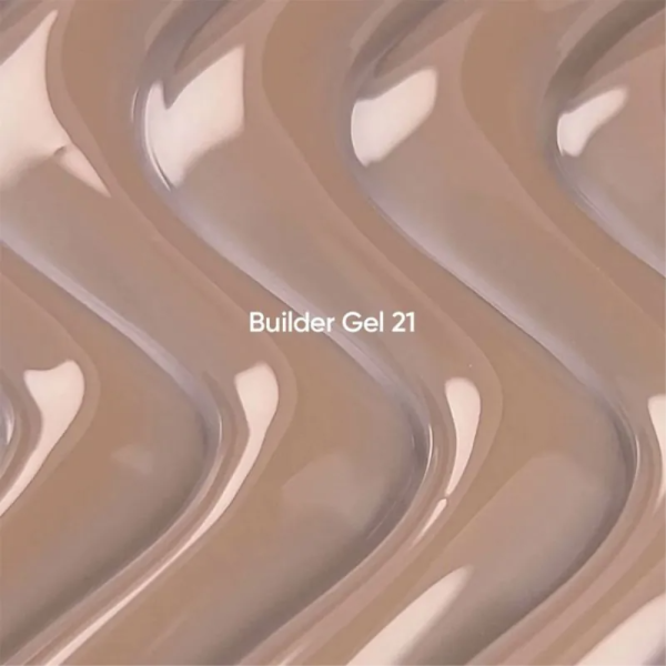 NAILSOFTHEDAY Builder Gel №21 - конструюючий гель, персиково-бежевий, 30 мл