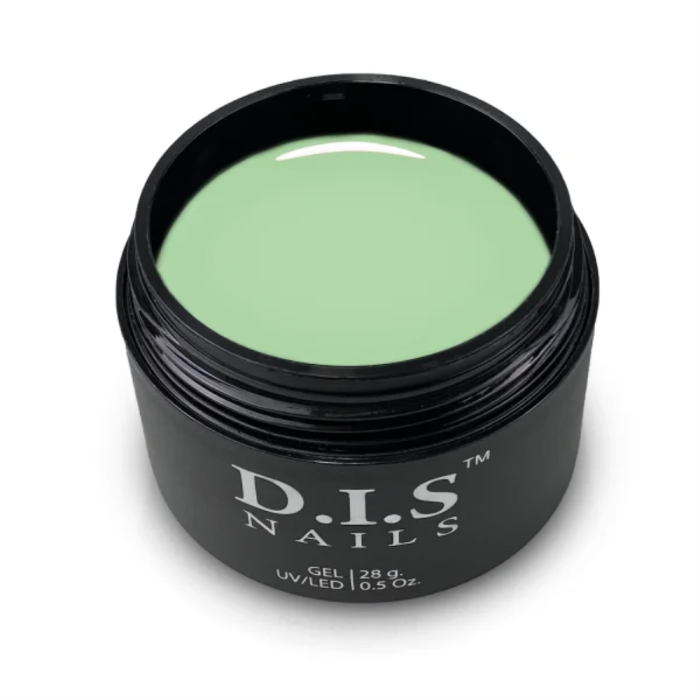 DIS Nails Hard Lime Cream - конструирующий гель, нежно-зеленый, 28 г