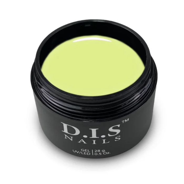 DIS Nails Hard Greenery - конструюючий гель, ніжно салатовий, 28 г