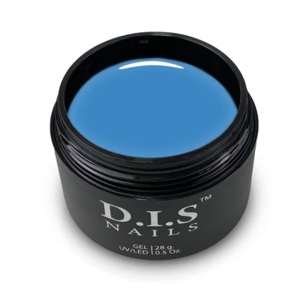 DIS Nails Hard Airy Blue - конструюючий гель, ніжно-блакитний, 28 г