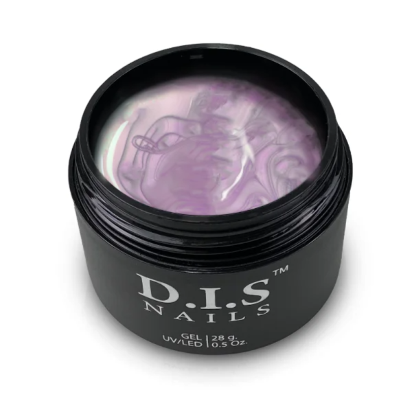 DIS Nails Hard Pearl Silk - конструюючий гель, перламутровий пастельно-рожевий, 28 г