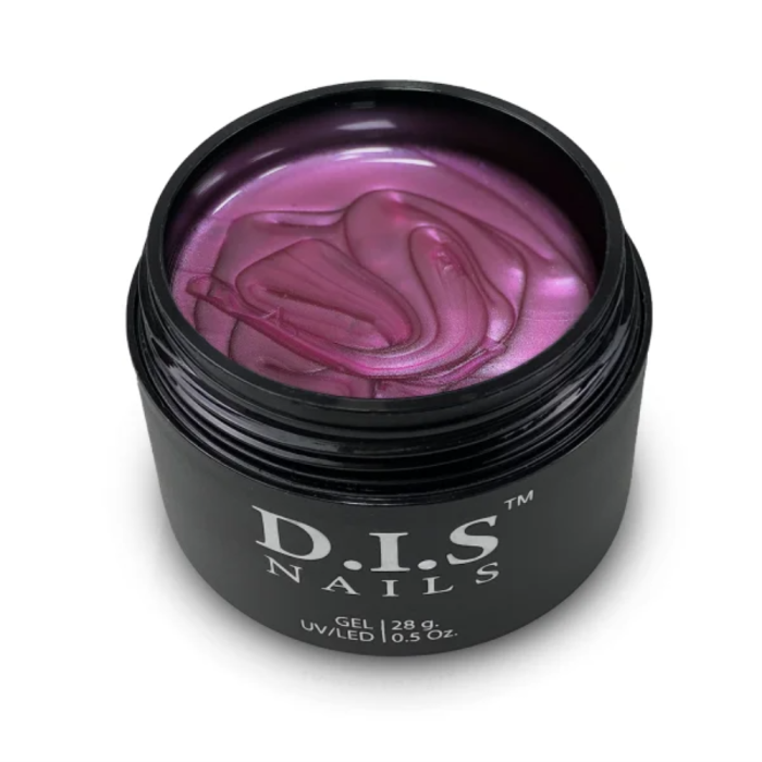 DIS Nails Hard Pearl Pink - конструюючий гель, рожевий перламутровий, 28 г