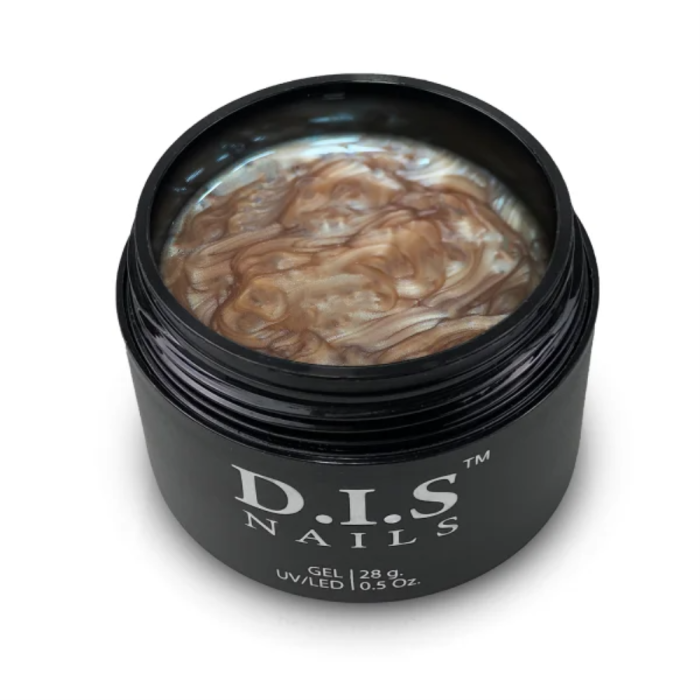 DIS Nails Hard Pearl Sand - конструюючий гель, перламутровий пісочний, 28 г