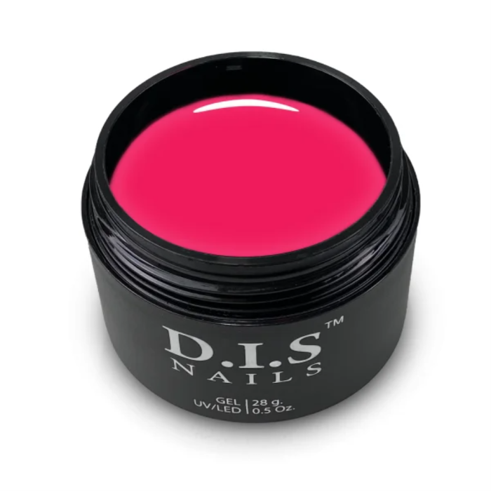 DIS Nails Hard Neon Pink - конструюючий гель, рожевий неон, 28 г