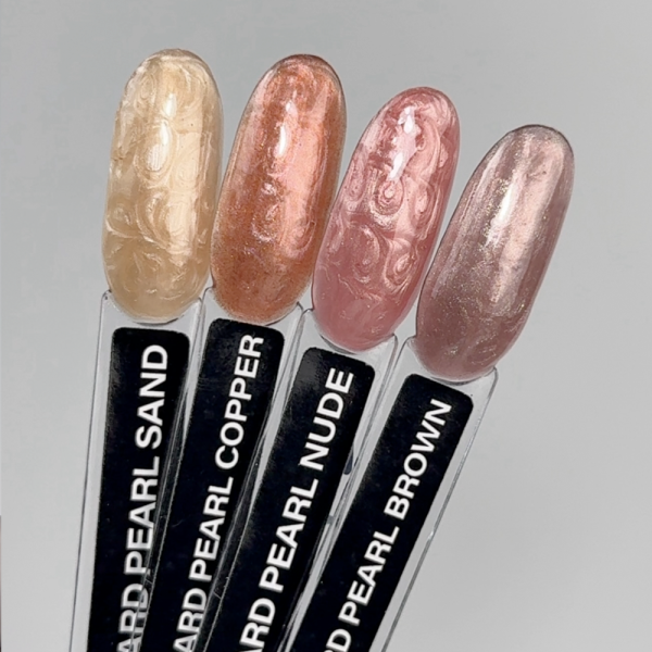 DIS Nails Hard Pearl Nude - конструирующий гель, перламутровый нюд, 28 г