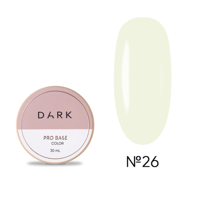 База камуфлирующая DARK Pro Base №26, айвори, 30 мл