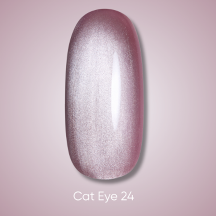Гель-лак кошачий глаз DARK Gel Polish Cat Eye №24, розовый, 10 мл