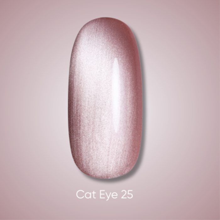 Гель-лак кошачий глаз DARK Gel Polish Cat Eye №25, персиковый, 10 мл