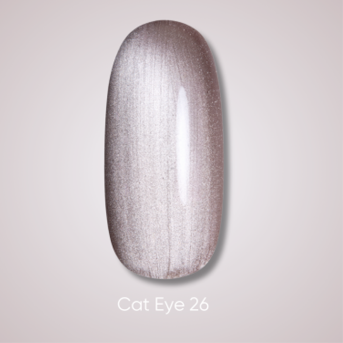 Гель-лак кошачий глаз DARK Gel Polish Cat Eye №26, розовый, 10 мл