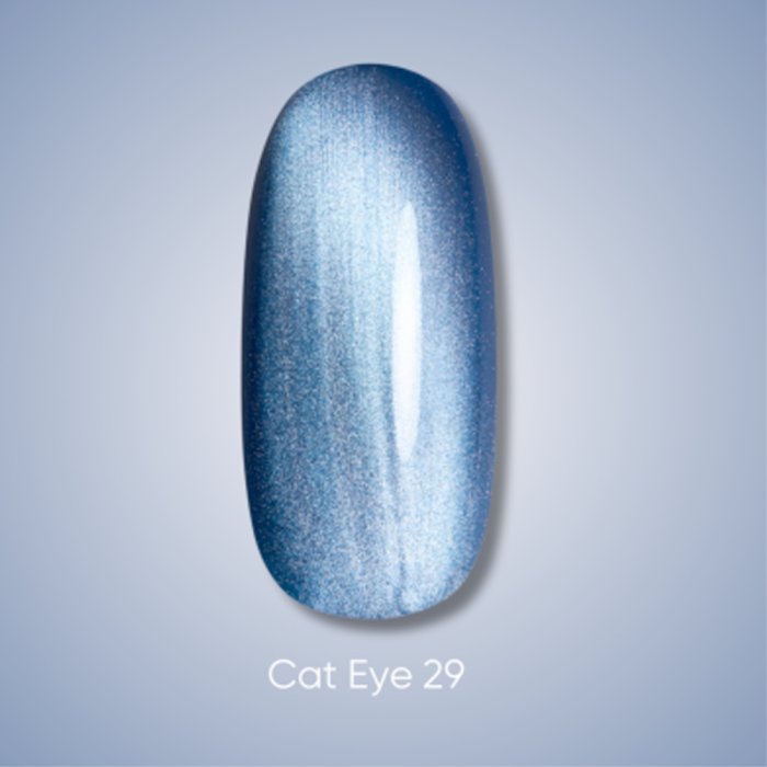 Гель-лак кошачий глаз DARK Gel Polish Cat Eye №29, синий, 10 мл