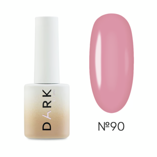 Гель-лак DARK Gel Polish №090, пудрово-розовый, 6 мл