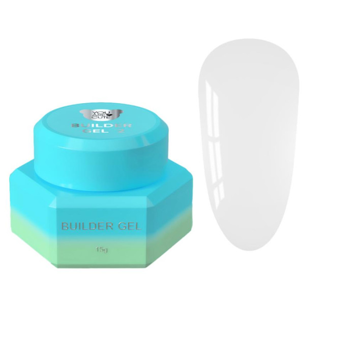 Гель конструирующий You Are Cute Builder Gel №01, прозрачный, 15 мл