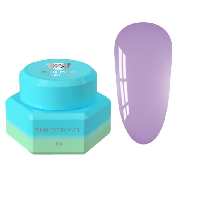 Гель конструирующий You Are Cute Builder Gel №08, сливочный лиловый, 15 мл