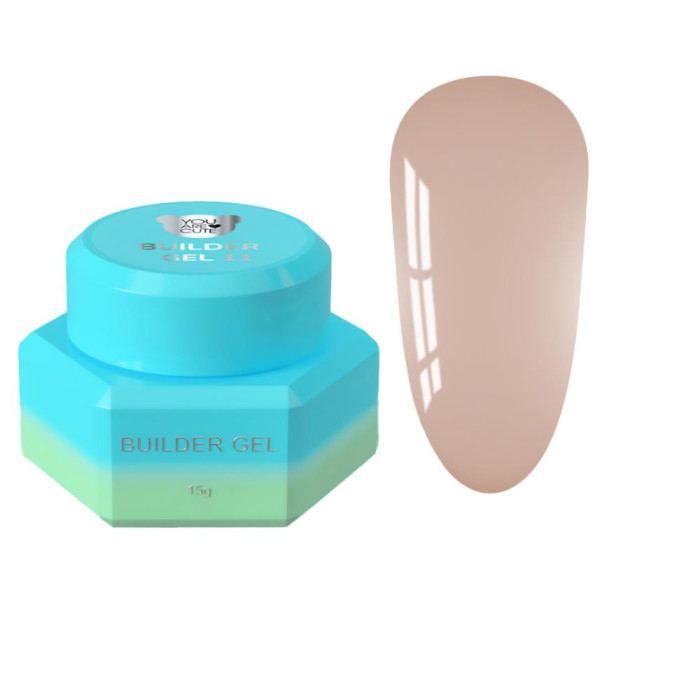 Гель конструирующий You Are Cute Builder Gel №11, бежевый нюд, 15 мл