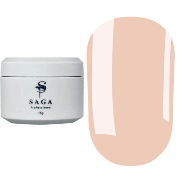 SAGA Professional Builder Pastel Color №02 - гель конструирующий, карамельный, 15 мл