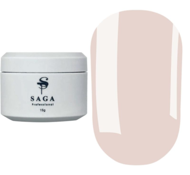 SAGA Professional Builder Pastel Color №03 - гель конструирующий, розовый пудровый, 15 мл