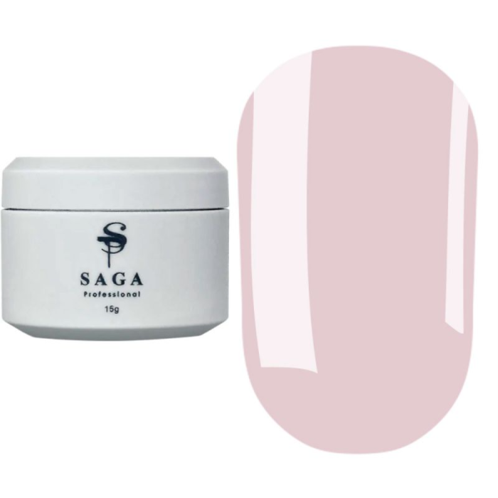SAGA Professional Builder Pastel Color №05 - гель конструюючий, рум'яний рожевий, 15 мл