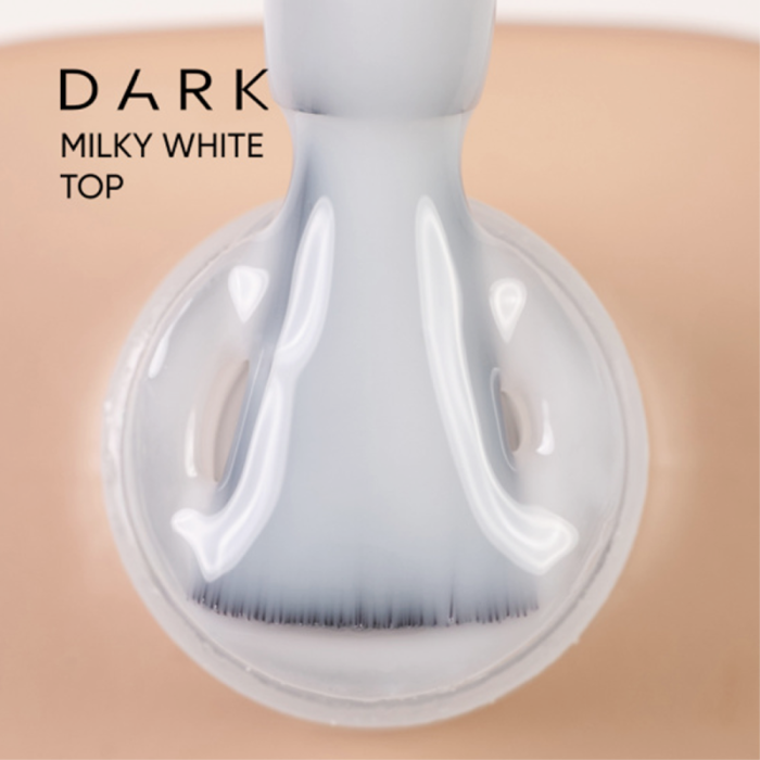 Камуфлирующий топ DARK Milky White Top, молочный, 10 мл