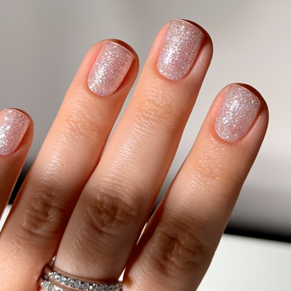 DARK Galactic Gel Stellar - гель для дизайну, молочно-сріблястий з шиммером, 5 г