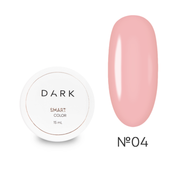 DARK Smart Builder Gel 04 - конструюючий гель, ніжний персик, 15 мл