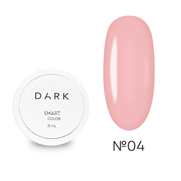 DARK Smart Builder Gel 04 - конструирующий гель, нежный персик, 15 мл