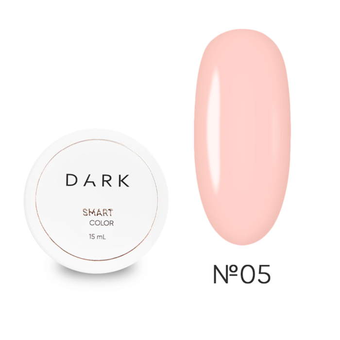 DARK Smart Builder Gel 05 - конструюючий гель, вершковий рожевий, 15 мл