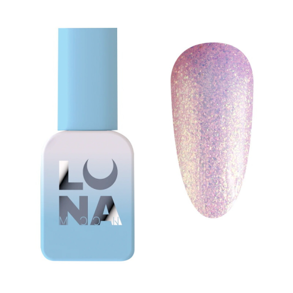 Гель-лак з ефектом втирки LUNA Color №201, рожевий, 8 мл