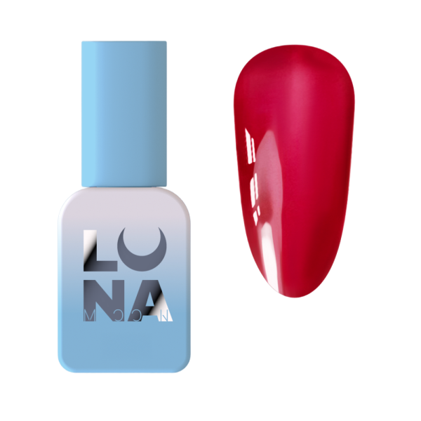 Гель-лак вітражний LUNA Color Kiss №260, малиновий, 8 мл