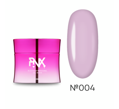 Pinx Builder gel I Love Nude №004 – конструюючий гель, холодний рожевий, 30 мл