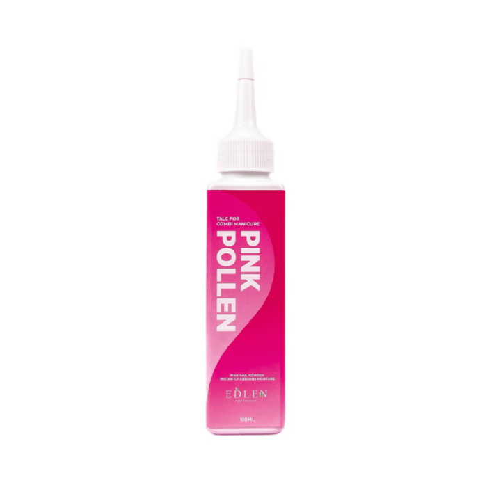 Тальк для маникюра и педикюра Edlen Professional Pink Pollen, 100 г