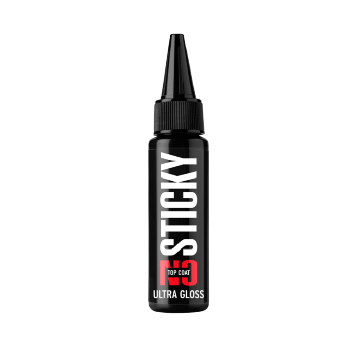 Kodi No Sticky Top Coat Ultra Gloss - топ для гель-лака без липкого слоя с УФ-фильтром, 30 мл