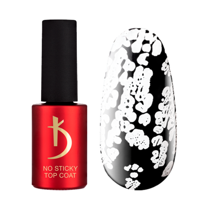 Kodi Lace No Sticky Top Coat With UV - мереживний топ без липкого шару з УФ-фільтром, 7 мл