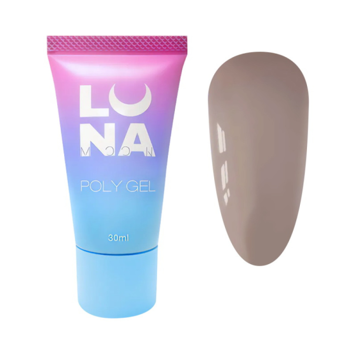 LUNA Poly Gel №05 - полигель для наращивания, бежевий нюд, 30 мл