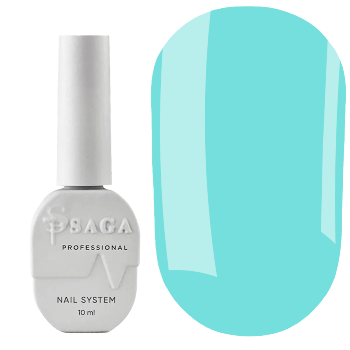 Топ камуфлюючий SAGA professional Pastel Top №01, без липкого шару, м'ятно-блакитний, 10 мл