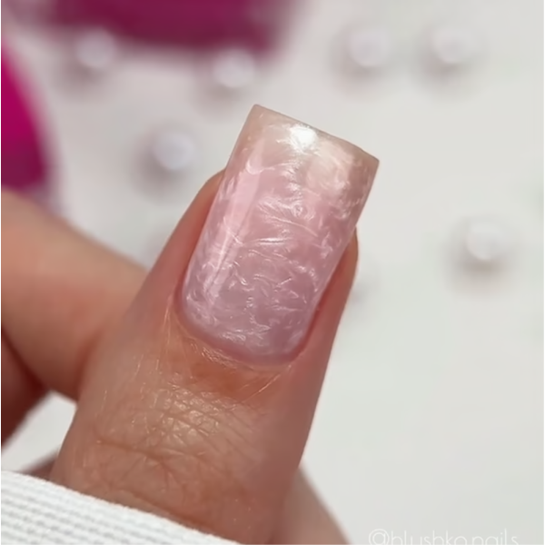 Гель для нарощування Edlen Builder Gel Pearl №54, рожевий перламутровий, 15 мл