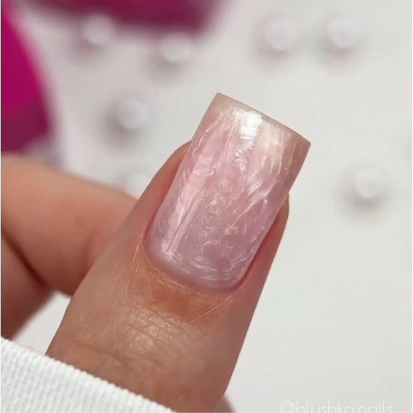 Гель для наращивания Edlen Builder Gel Pearl №52, перламутровый светло-розовый, 30 мл