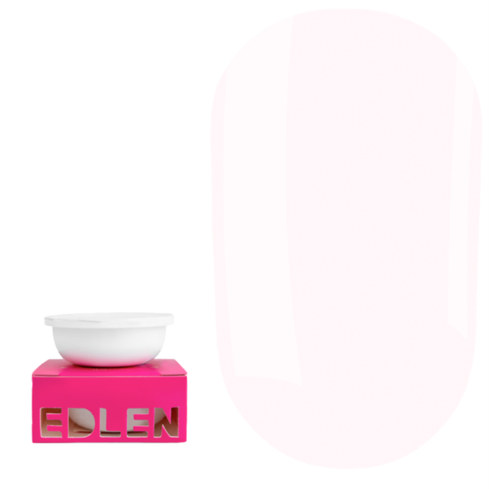 Сменный картридж Edlen Builder Gel Cheesy №44 - гель для наращивания, кремовый, 15 мл