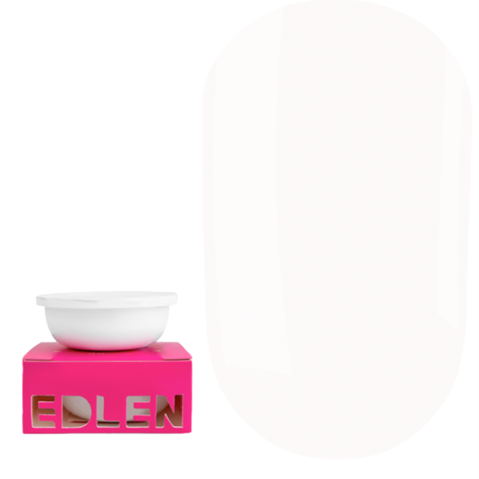Сменный картридж Edlen Builder Gel Cheesy №47 - гель для наращивания, кремовый, 30 мл