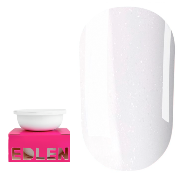 Сменный картридж Edlen Builder Gel Princess №23 - гель для наращивания,молочный с микроблеском, 30 м