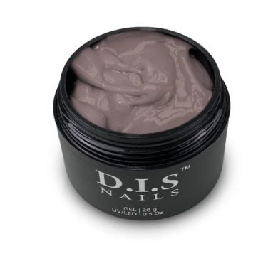 DIS Nails Jelly №15 - гель-желе, приглушений лілово-коричневий, 28 г