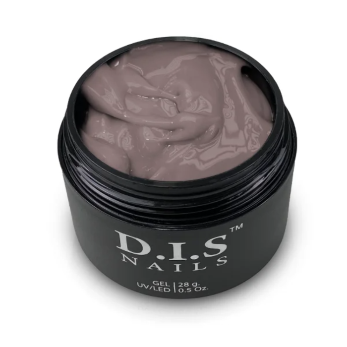 DIS Nails Jelly №15 - гель-желе, приглушений лілово-коричневий, 28 г