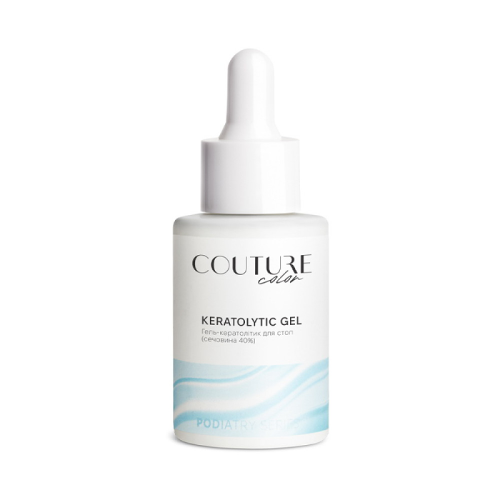 Гелевый кератолитик для педикюра Couture Color Keratolytic Gel, на основе мочевины 40%, 30 мл