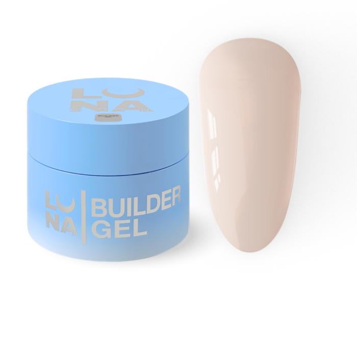 Гель для нарощування LUNA Gel Premium №27, молочно-пісочний, 15 мл