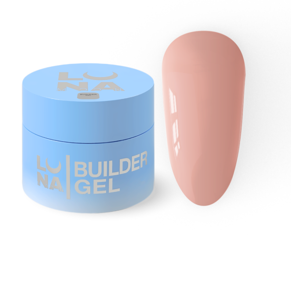 Гель для нарощування LUNA Gel Premium №28, ніжно-бежевий, 15 мл