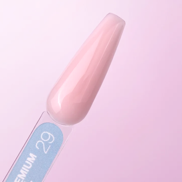 Гель для нарощування LUNA Gel Premium №29, ніжно-рожевий, 15 мл