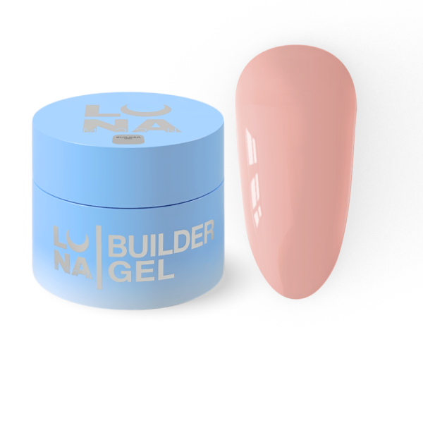 Гель для нарощування LUNA Gel Premium №30, пудрово-рожевий, 30 мл