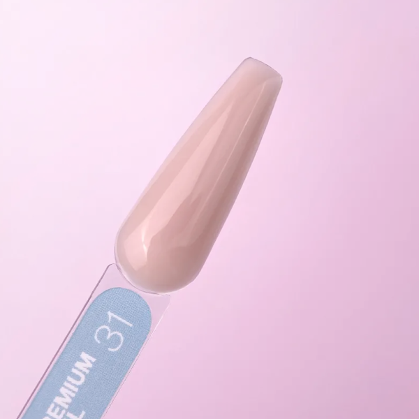 Гель для нарощування LUNA Gel Premium №31, пісочний, 30 мл